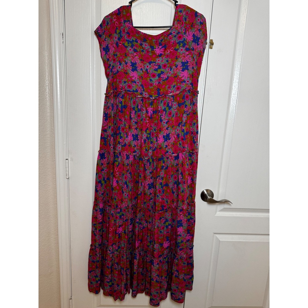 ‼️SALE‼️ Natural Life Berkley Boho Floral Dress Womens Medium - Picture 2 of 6